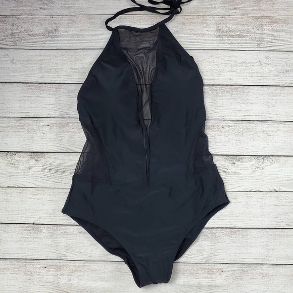 Ted Baker NWT mesh panel one piece swimsuit - Picture 3 of 10